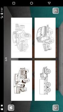 Russian Cars Coloring Book游戲截圖3
