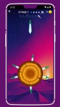 Knife Reverse Hit 3D Game游戲截圖4