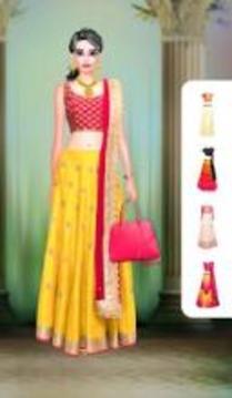 Indian Fashion Cover Girl - Stylist Dress Up游戲截圖2