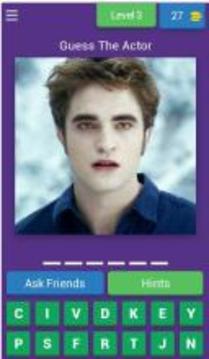 Guess the Actors from Twilight游戲截圖4