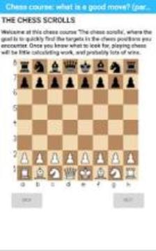 Chess scrolls: think like a chess pro (part 1)游戲截圖3