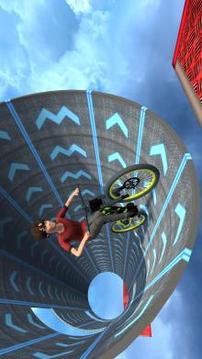 Crazy Bmx Bike  Xtreme Stunts Game游戲截圖2