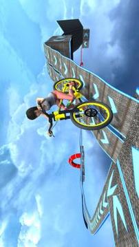 Crazy Bmx Bike  Xtreme Stunts Game游戲截圖3