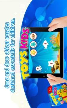 Toys Kids 2019  Stickers And Shapes Puzzles游戲截圖1