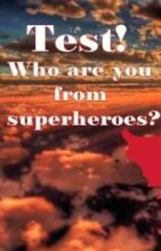 Test: Who are you from superheroes?游戏截图3