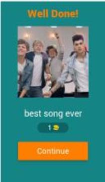 Guess The Song by One Direction游戲截圖4