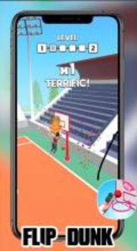 Flip dunk io  dunk flip game游戲截圖3