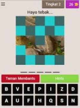 Tebak Makanan Khas Indonesia游戲截圖2