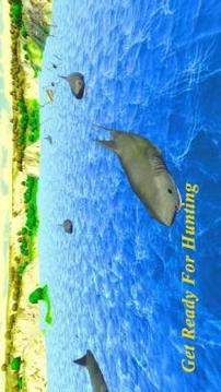 Underwater shark hunter: Angry Shark Hunting游戲截圖1