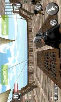 Gunner Modern Navy War : Pirates Shoot Battle游戲截圖4
