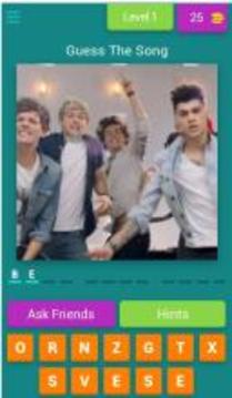 Guess The Song by One Direction游戲截圖5