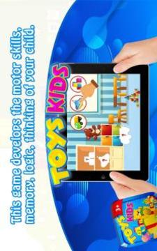 Toys Kids 2019  Stickers And Shapes Puzzles游戲截圖2