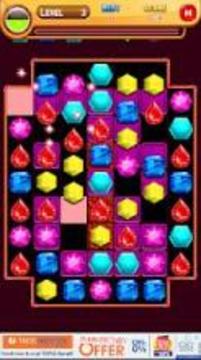 Jewel Match Fun - Match 3游戲截圖1