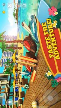 Surfing Craft Crafting, Stunts & Surf Games World游戲截圖2
