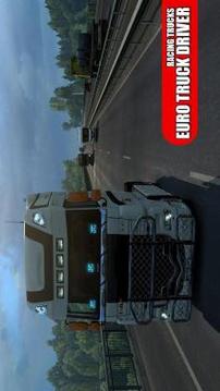 Monster Trucks Euro Truck Driving Cop Simulator游戏截图4