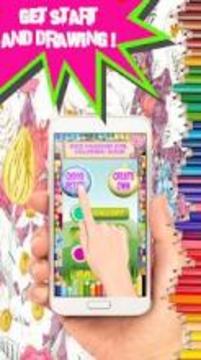 Nice Fashion Girl Coloring Book - Kids Coloring游戲截圖5