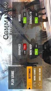 Commando Assault Duty 3D游戲截圖3
