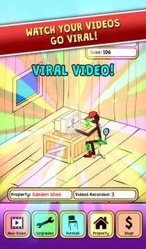 Stickman Tubers Life Tycoon游戲截圖3