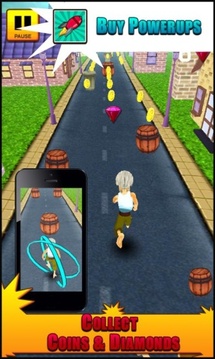 3D老爺爺跑酷游戲截圖3