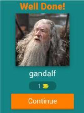 Guess The Actor from LOTR游戲截圖5