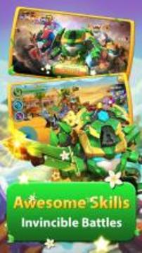 Superhero Fruit 2 Robot Fighting  Future War游戲截圖4