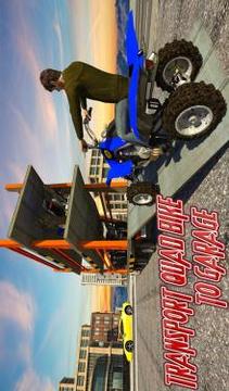 Police limo quad bike transporter Police chase 3D游戲截圖2
