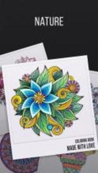 Coloring book 2017 for adults游戲截圖4