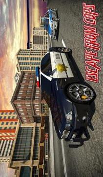 Police limo quad bike transporter Police chase 3D游戲截圖5