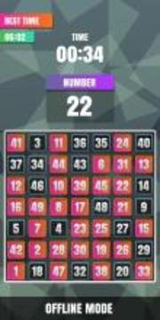 Finding Numbers 1 To 100 Puzzle Online游戲截圖5
