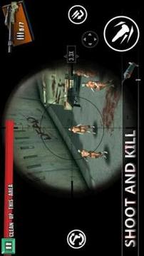 Zombie Sniper 3D Shooting Game - The Killer.游戲截圖2
