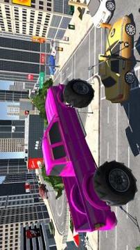 Monster Truck - Car destruction游戲截圖4