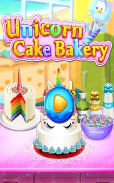 Unicorn Cake Bakery - Sweet Cake Dessert Maker游戲截圖4