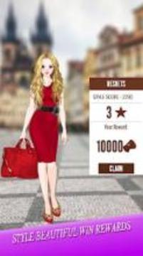 FB Fashion Brunette - Dress Up Game游戲截圖2