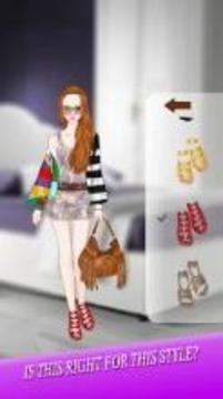 FB Fashion Brunette - Dress Up Game游戲截圖4
