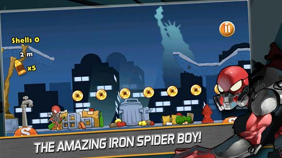 铁蜘蛛超级英雄游戏截图1