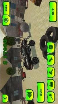Zombie Car Survival : Drift Car Zombie Killer游戲截圖1