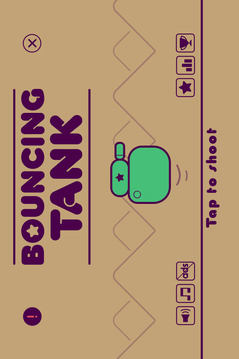 跳跳坦克Bouncing Tank游戲截圖1