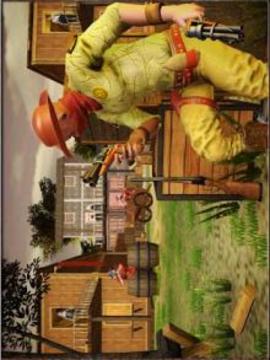 Cowboy Gang War Fight : Western Gang Shooting 3D游戲截圖4