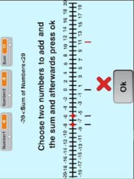 Adding Negative and Positive Numbers游戲截圖2