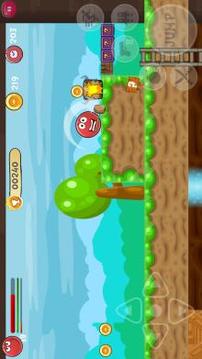 Red Bounce Ball 4 Fantasy游戲截圖2