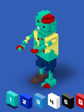 3D Color by Number with Voxels游戲截圖2