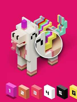 3D Color by Number with Voxels游戲截圖1