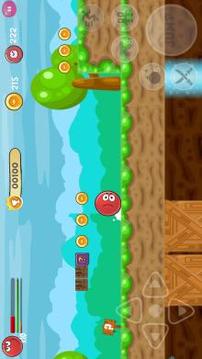 Red Bounce Ball 4 Fantasy游戲截圖3