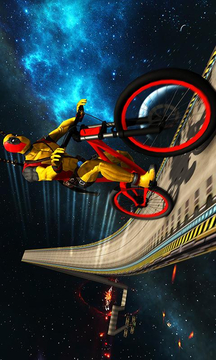 不可能的BMX自行車超級英雄：天空追蹤騎士游戲截圖3