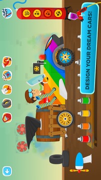 Racing Car Game for Kids Free游戲截圖2