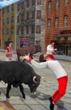 Angry Bull Run - Endless Subway Jungle Animal Run游戲截圖1