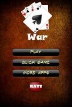 War - Card game Free游戲截圖1