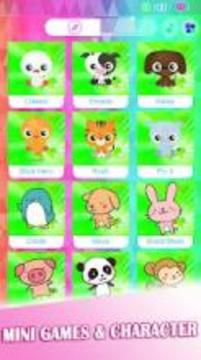 Rainbow Pink Heart Piano Tiles游戲截圖3