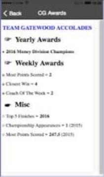 Rated Riches Fantasy Football League游戲截圖4