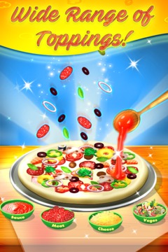 Supreme Pizza Maker - Kids Cooking Game游戲截圖5